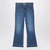 Chloé Blue Washed Denim Jeans In Blue