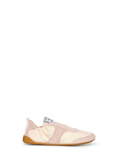 CHLOÉ BLUSHY BEIGE CHLOÉ KICK SNEAKERS