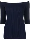Chloé Boat Neck Wool Sweater