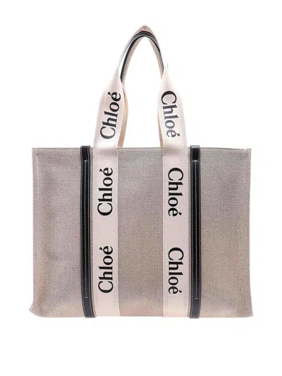 Chloé Bolsa Bandolera - Beis
