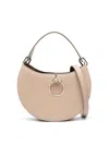 Chloé Arlene Leather Bag In Beige