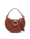 Chloé Chloè Arlène Leather Crossbody Bag In Brown