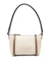 Chloé Chloe Women Sand Canvas Carry Shoulder Bag In Brown