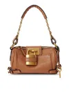 Chloé Chloe Women Biscuit Leather Small Paddington Shoulder Bag In Brown