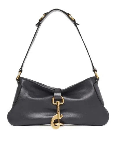 Chloé Kerala 25 Soft Leather Shoulder Bag In Black