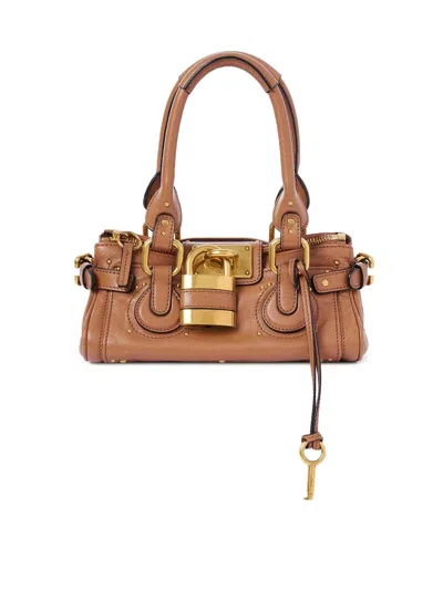 CHLOÉ BOLSO SHOPPING - MARRÓN