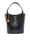 Chloé Structured Shoulder Bag Gold Hardware