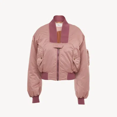 CHLOÉ VESTE BOMBER EN NYLON