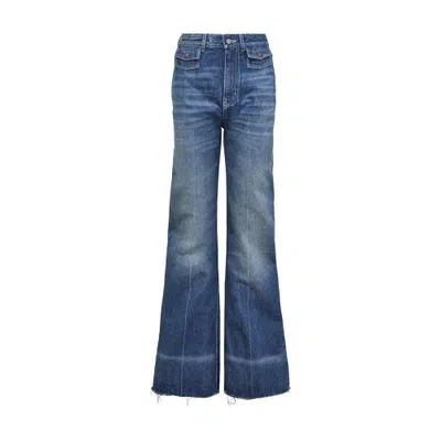 Chloé Bootcut Jeans In Blue