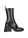 Chloé Black Betty Boots In Black