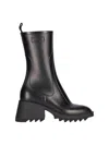 Chloé Black Betty Boots In Black