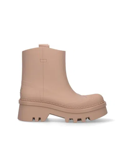 Chloé Boots In Beige