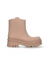 Chloé 55mm Raina Rubber Rain Boots In Beige