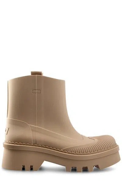 Chloé Boots In Beige Rose
