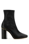 Chloé 90mm Ambre Ankle Boots In Black