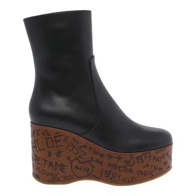 Chloé Boots In Black