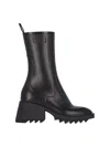 Chloé Betty Rain Boot In Black