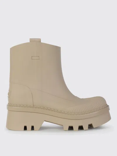 CHLOÉ BOOTS CHLOÉ WOMAN COLOR BEIGE,H08605022