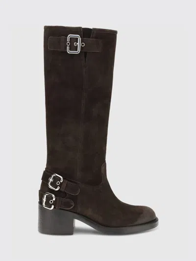 Chloé Boots  Woman Color Burnt In Brown