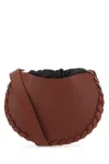 Chloé Small Mate Crossbody Bag With Curved Silhouette And Braided Detailing In 27s