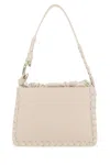 Chloé Leather Shoulder Bag With Front And Back Pockets In 6h3