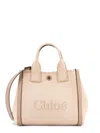Chloé Chloe' Women Borsa A Tracolla Chloe Carry In Canvas In Neutral