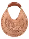 Chloé Beige Made For A Woman Edition Summer Banana Bag In Brown