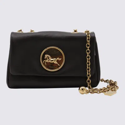 CHLOÉ CHLOÉ DARK BROWN LEATHER HERITAGE SHOULDER BAG