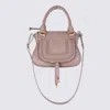 Chloé Rose Small Marcie Top Handle Bag In Pink
