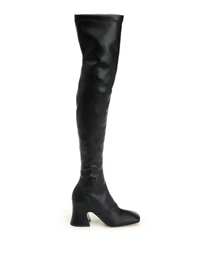 Chloé Black Synthetic Leather Janis Boots