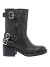 Chloé Leather Dakota Ankle Boots 60 In Black