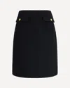 Chloé Bouclé Wool Midi Skirt