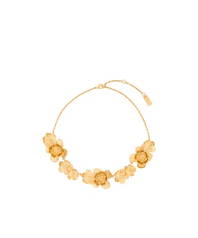 Chloé Bouquet Choker In Metallic