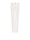 Chloé Bovine And Polyester Blend Trousers