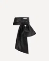 Chloé Bow Belt In Black