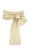 Chloé Bow Belt In Neutral