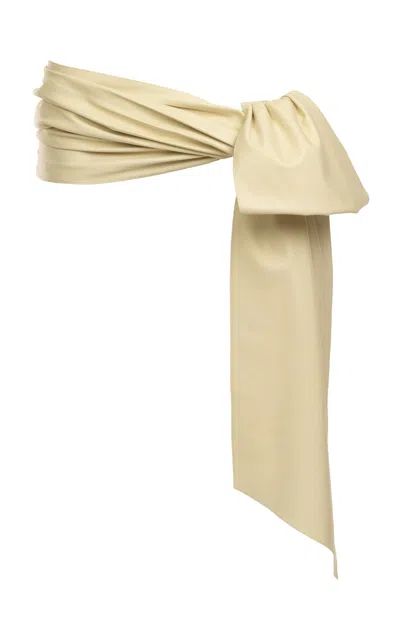 Chloé Bow Belt In Neutral