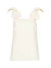 Chloé Tank Top With Bows On Shoulders