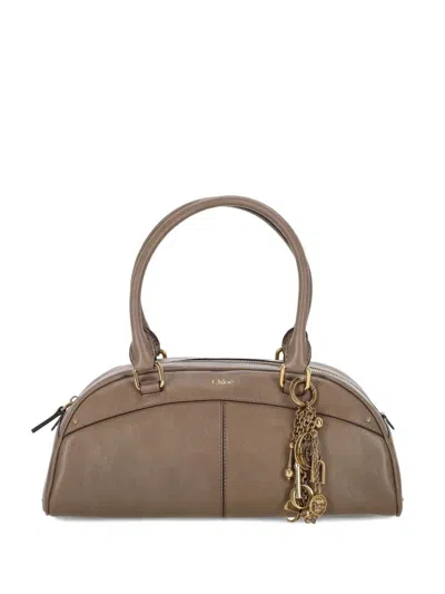 Chloé "bowling" Bag In Sand