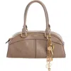 Chloé Small Bowling Top Handle Bag In Brown