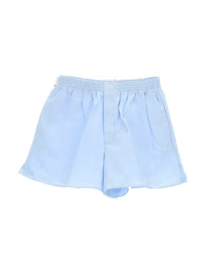 Chloé Boxer Shorts In Pure Blu