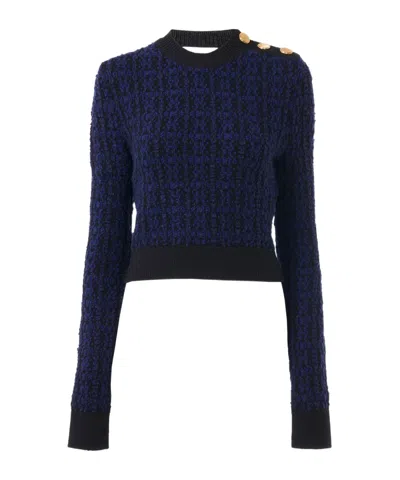 CHLOÉ BOXY MOCK-NECK JUMPER IN A WOOL  SILK KNIT