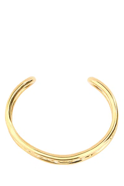 Chloé Gold Metal  Script Bracelet