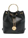 Chloé Bracelet Backpack In Black