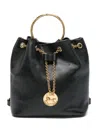 Chloé Bracelet Backpack In Black