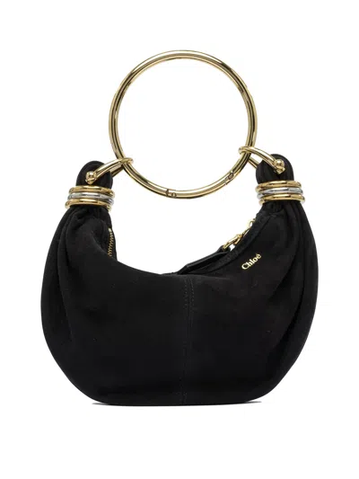 Chloé Bracelet Bag Handbags Black