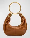 Chloé Bracelet Bag Mini In Shiny Grained Calfskin