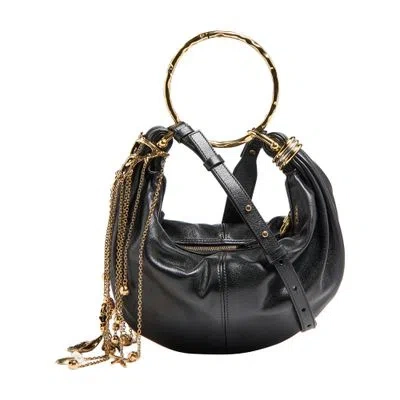 CHLOÉ BRACELET BAG WITH SEASHELL CHAIN DETAIL