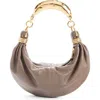 Chloé Bracelet Banana Hobo Bag In Flannel Grey 036