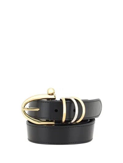 Chloé Bracelet Leather Belt In Black